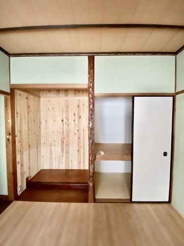 大庄西町3丁目一戸建の収納|押し入れ、床の間