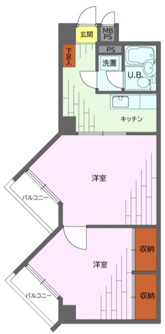 ライオンズプラザ高円寺の間取り