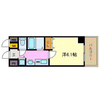 プレサンス泉セレグレードの間取り