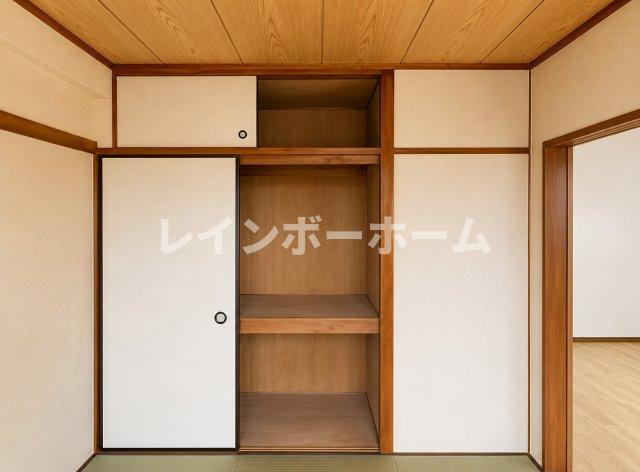 第一神谷ビルの収納|※別部屋参考写真