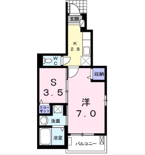 ジーク　オルトの間取り