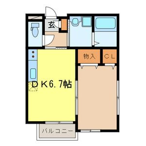 【間取り】 | ステーラ | 間取りです。