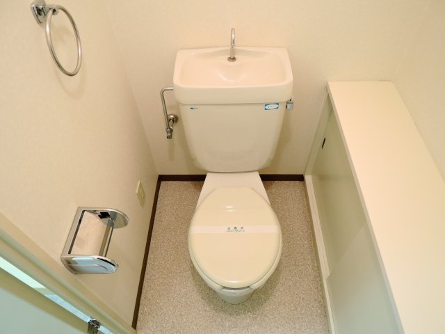 高槻市城南町４丁目の賃貸マンションのトイレ