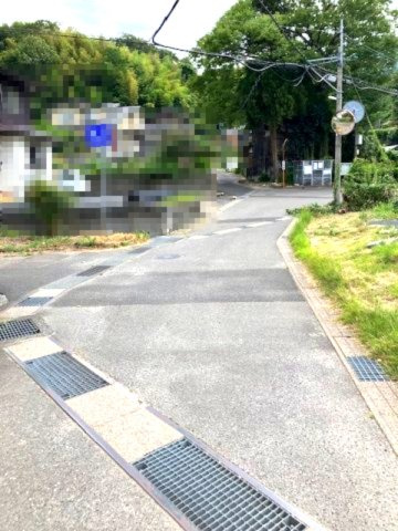 敦賀市長谷67坪売地の前面道路含む現地写真