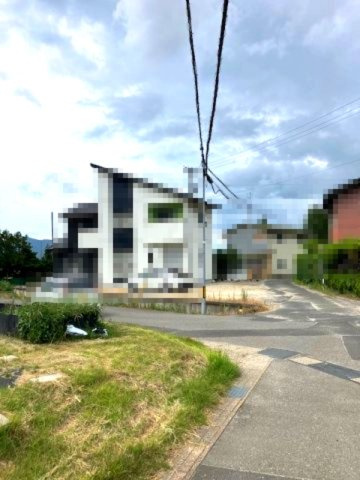 敦賀市長谷67坪売地の前面道路含む現地写真