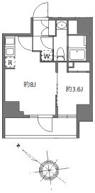 【間取り】 | アラート横濱桜木町Ⅱ