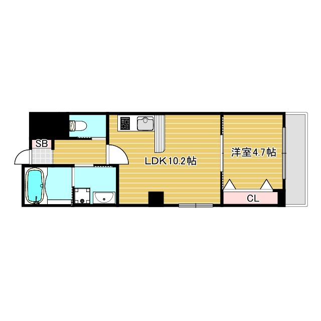 大幸ロイヤルA-3の間取り