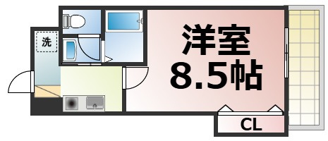 【間取り】 | M`プラザ今里　仲介手数料無料