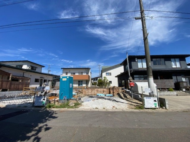 【新築戸建て】秋田市茨島第13　1号棟の外観|2026/8/31撮影