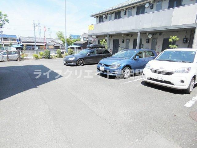 ブルゴーニュの駐車場