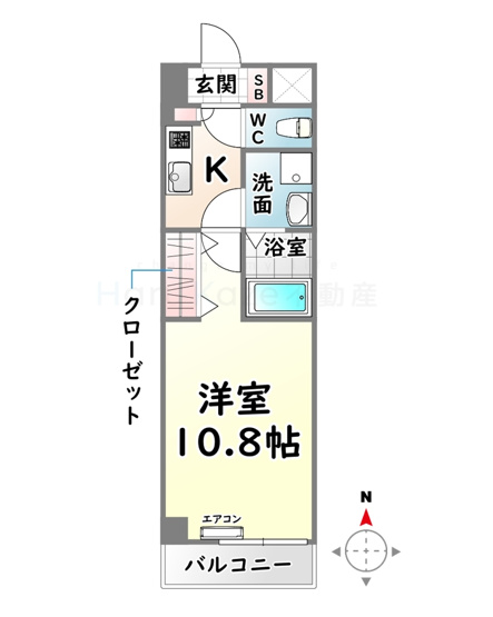 【間取り】 | パークビラ瑞穂【名古屋市賃貸・RC造】