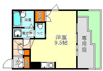 ベルトゥリー平和台の間取り