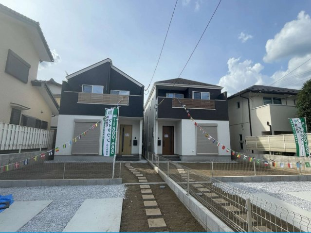 川越市稲荷町1期　2号棟の外観