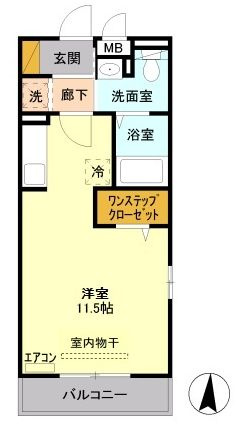 コモド・KⅡの間取り