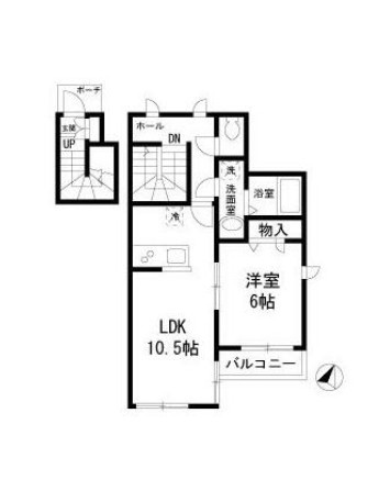 【間取り】 | ハイム　コルヌイエ　Ａ棟