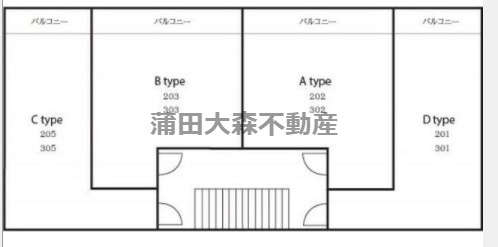 M-1 Tokyo 池上の区画図
