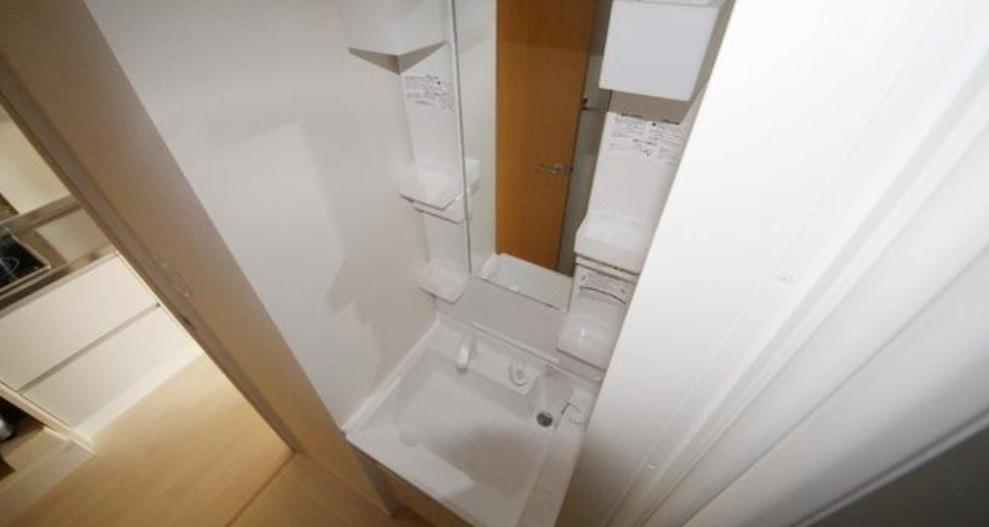 クレイノともすⅡの独立洗面台