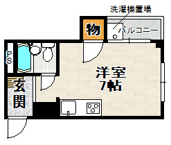 ハイツホリデーの間取り