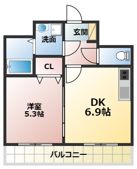 【間取り】 | グランビア河原