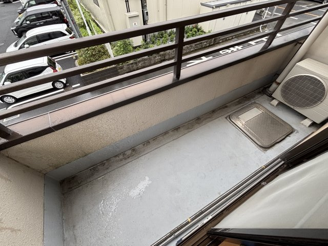 メゾン梅沢　きよしヶ丘のバルコニー