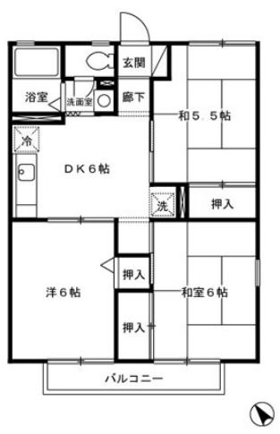サニーホームズの間取り