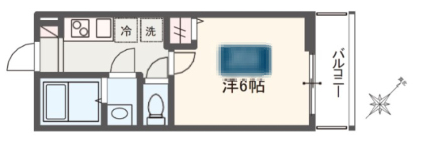 MELDIA岩槻Ⅲの間取り