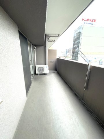 アルファステイツ岡山厚生町のバルコニー|南向きバルコニーです。