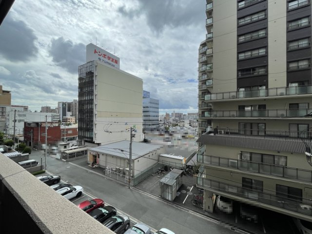 アルファステイツ岡山厚生町のバルコニー|バルコニーからの眺望です。