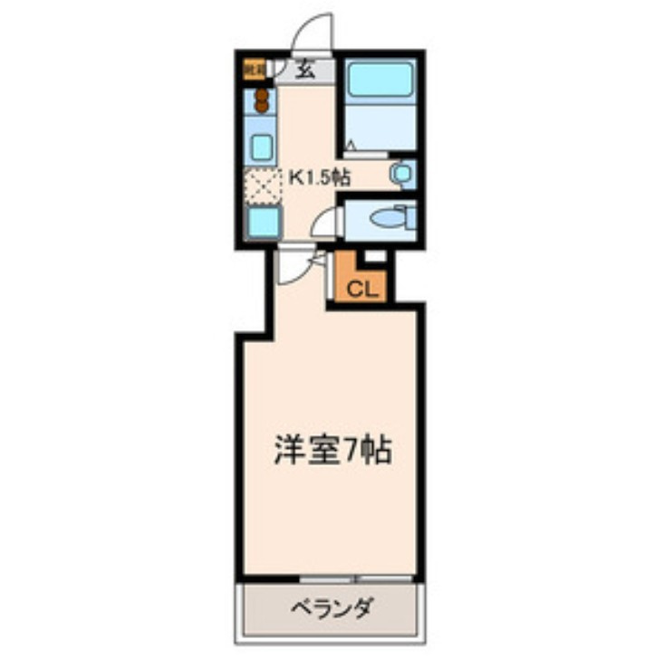シティ・ソレイユ曙町の間取り