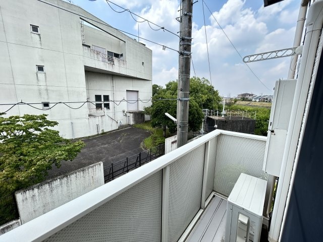 プラッサムコート大留のバルコニー