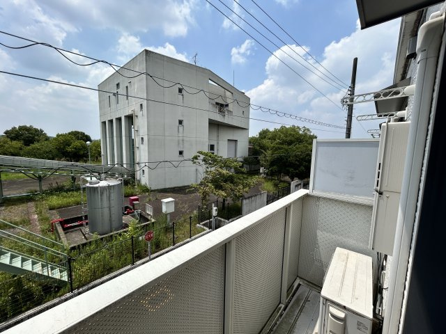 プラッサムコート大留のバルコニー