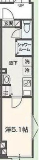 メルディア梅島Ⅸの間取り
