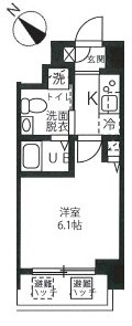 ハーモニーレジデンス新横浜の間取り