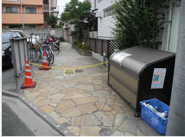 タカラガーデンの外観パース|敷地内入口