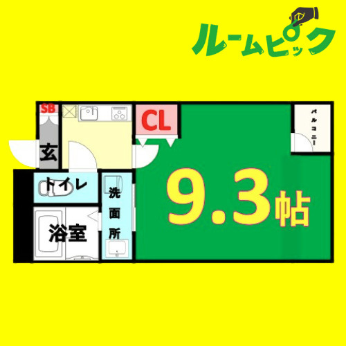 トミテラス　名古屋市賃貸　仲介手数料無料の間取り