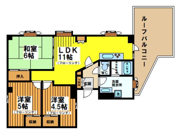 【間取り】 | ハイウェル下北