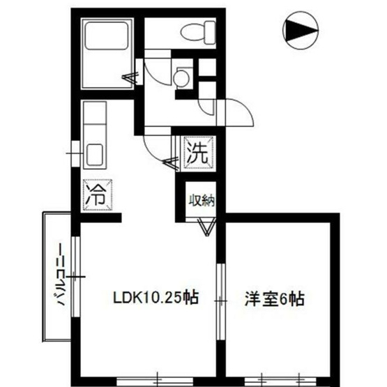 【間取り】 | フレア・プランドールＢ
