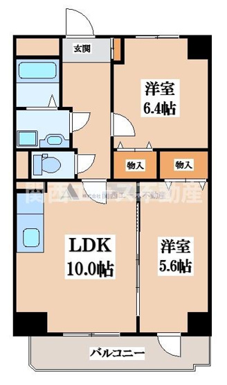 【間取り】 | メゾンドボヌール上尾