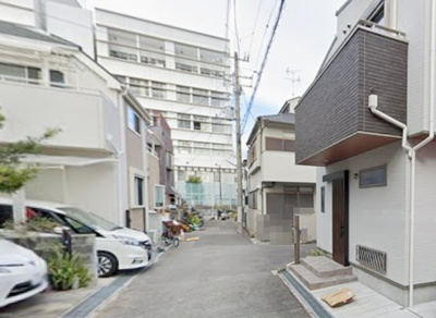 【前面道路含む現地写真】 | 尼崎市上之島町１丁目　中古戸建