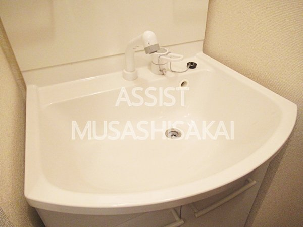 ソレアードの洗面所