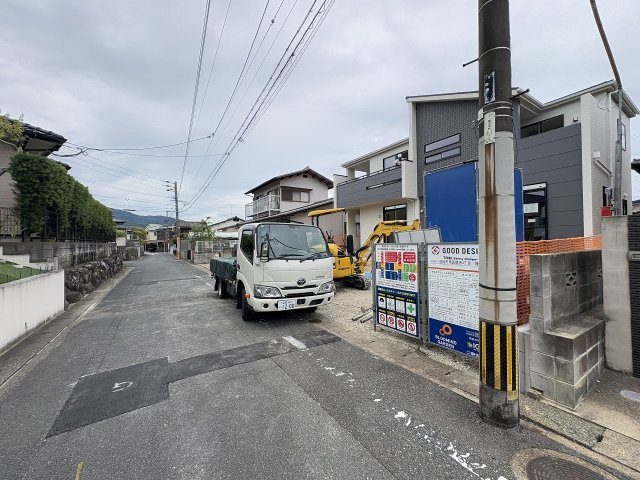 【その他】 | 福岡市南区鶴田4丁目第1　1号棟（全1棟）【仲介手数料無料・0円】 | 現地写真。前面道路です。