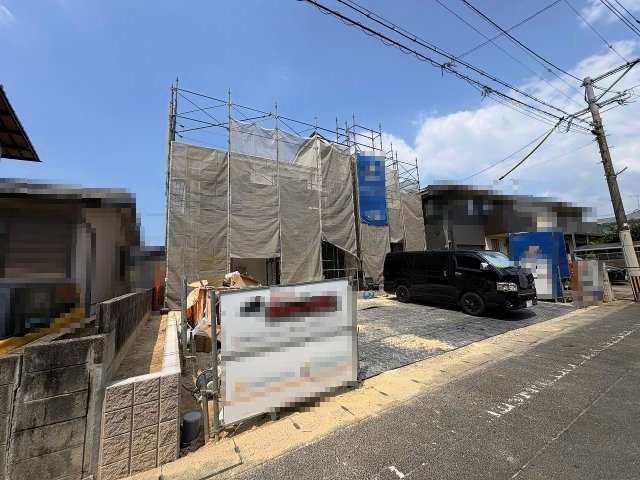 【外観】 | 福岡市南区鶴田4丁目第1　1号棟（全1棟）【仲介手数料無料・0円】 | 現地写真。同じ物件を見るなら、プラス不動産販売にお任せ下さい。
