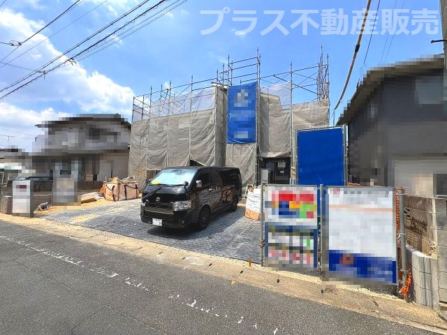 【外観】 | 福岡市南区鶴田4丁目第1　1号棟（全1棟）【仲介手数料無料・0円】 | 現地写真。プラス不動産販売なら、現場の全ての棟をまとめてご見学頂けます。