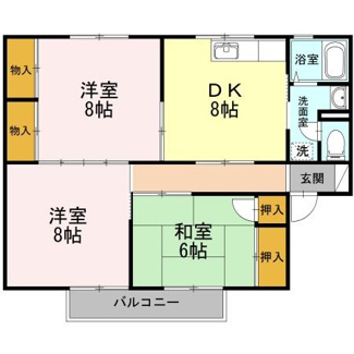 【間取り】 | セジュールＭＧ　Ⅰ