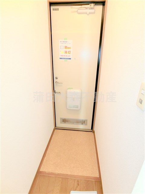 ジュネス山王の玄関
