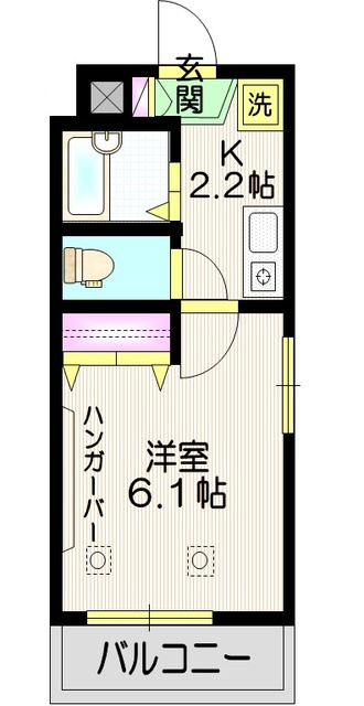 メゾンヴィトライユの間取り