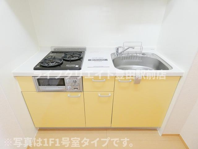 ラ・グラシューズのキッチン