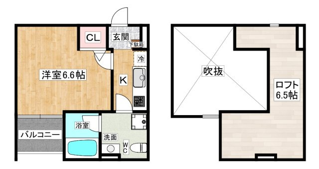 【間取り】 | maison de aurore 西宮（メゾンドオロル）