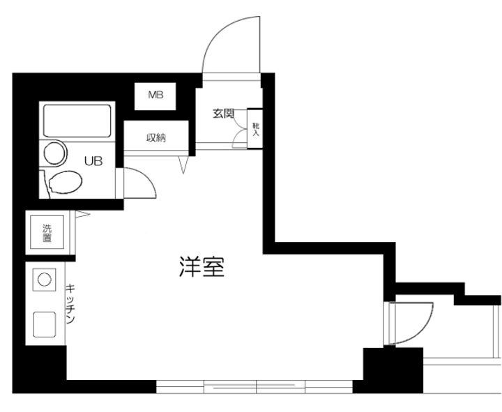 ソリテア四谷荒木町の間取り|ソリテア四谷荒木町