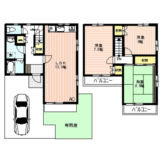 ブリージングタウン百草園Ｃ棟